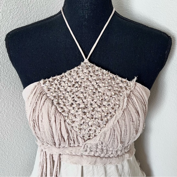 RARE EXC • Free People Washed Ashore Maxi Dress • - Picture 4 of 16